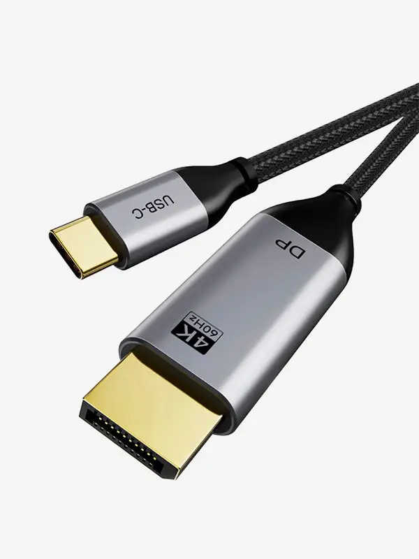 USB C to DisplayPort 1.2 Cable 4K 60Hz