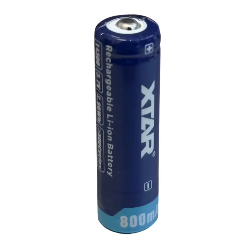 Batterie XTAR 14500 3.7V 800mAh Li-ion protégée