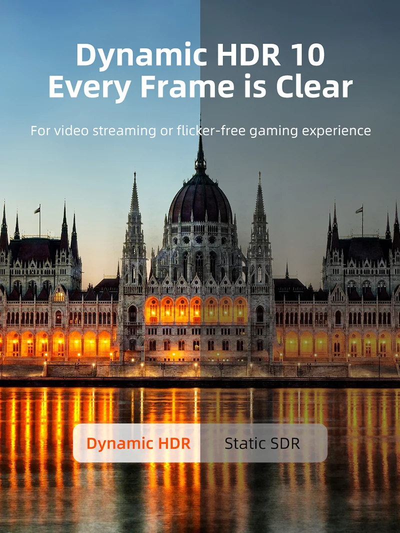 8K USB-C to DisplayPort 1.4 Adapter 4K 144Hz 2K 240Hz