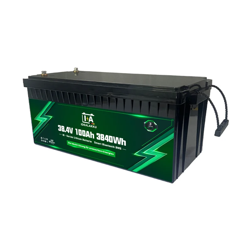 Batterie Lithium LiFePO4 36V 100Ah IDEALAKKU IB-36-100 – Remplacement AGM / Gel avec Bluetooth & BMS