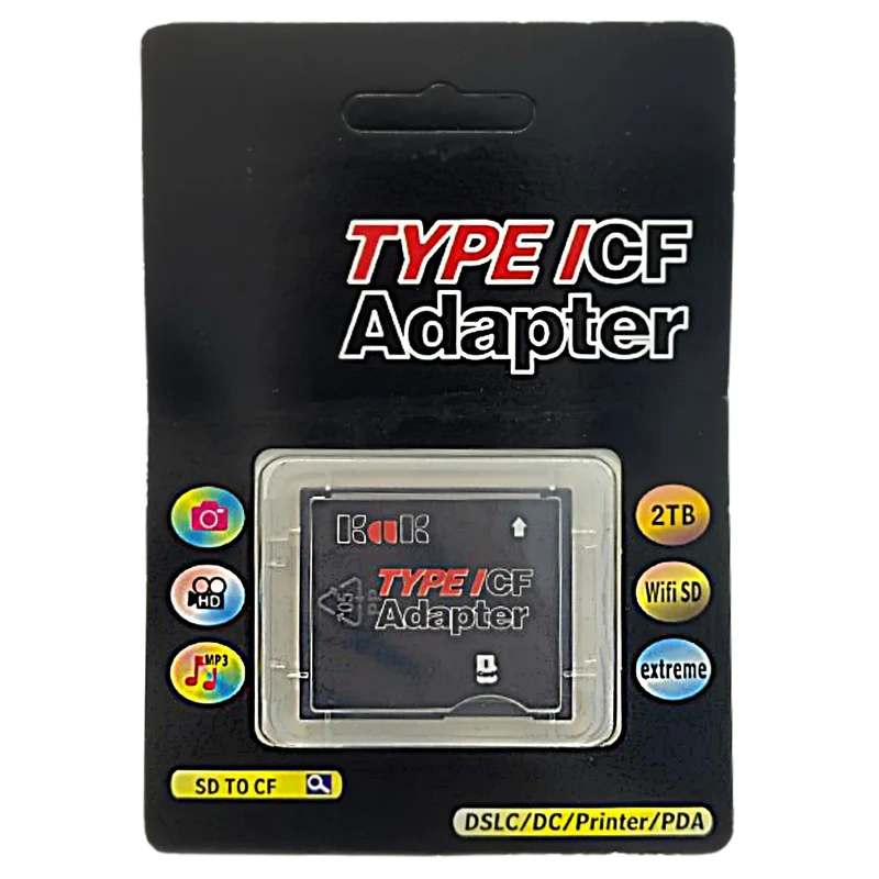 Adaptateur de carte Micro SD TF vers carte CompactFlash CF
