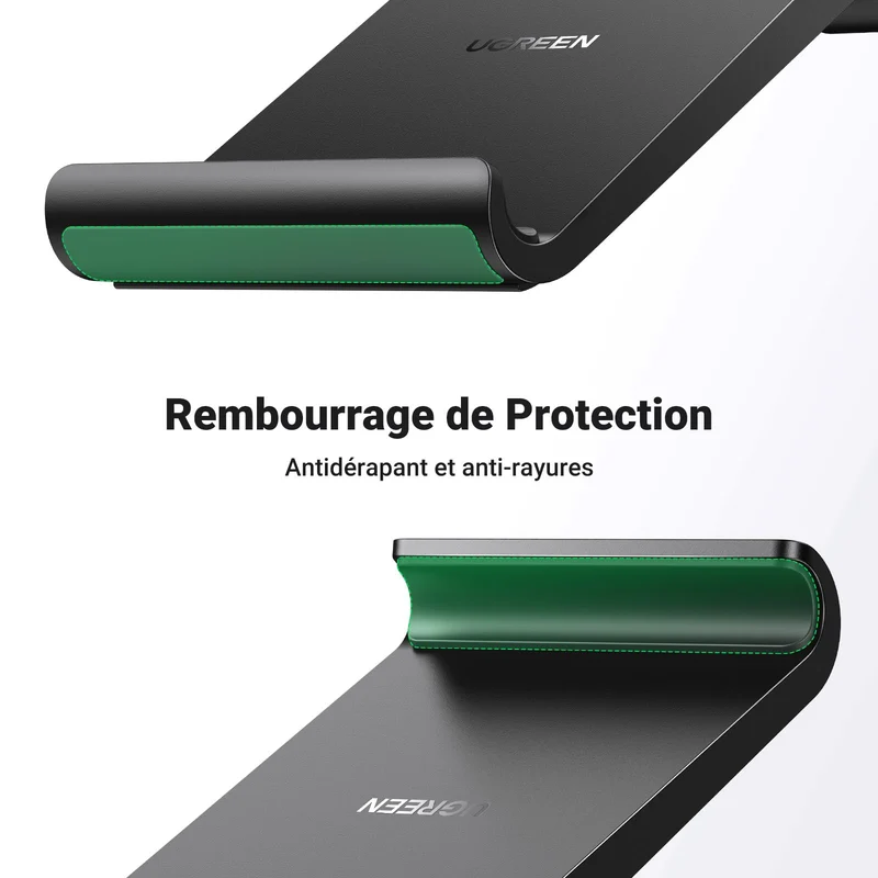 UGREEN Support Téléphone Bureau Réglable Pose Smartphone Pliable