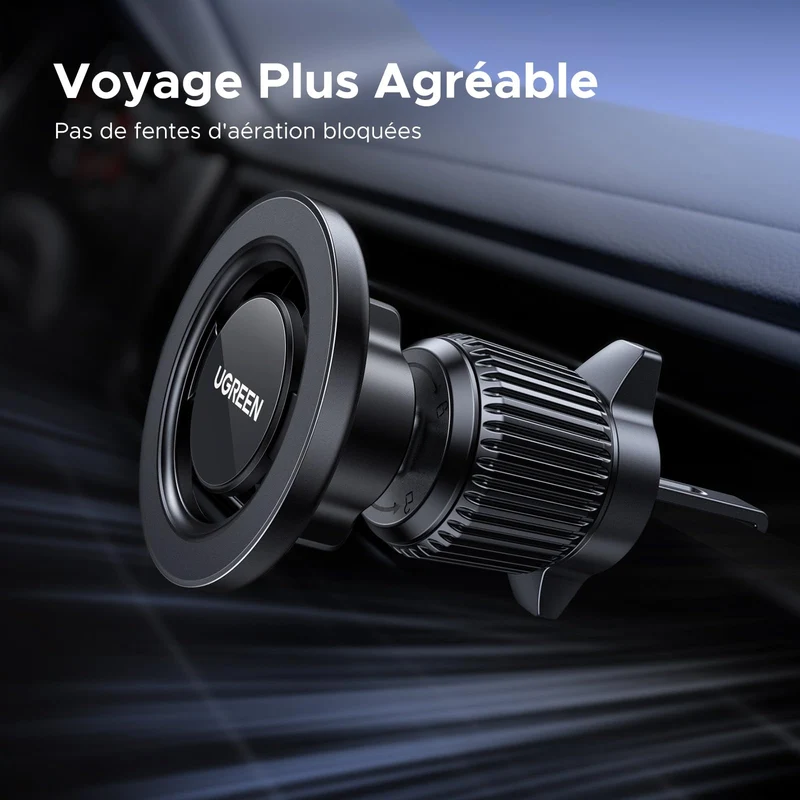 UGREEN Support Téléphone Voiture Magnétique pour MagSafe