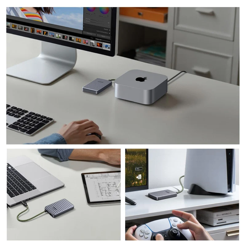UGREEN NeoDrive Go SSD Portable 1TB Jusqu'à 4.000 Mops