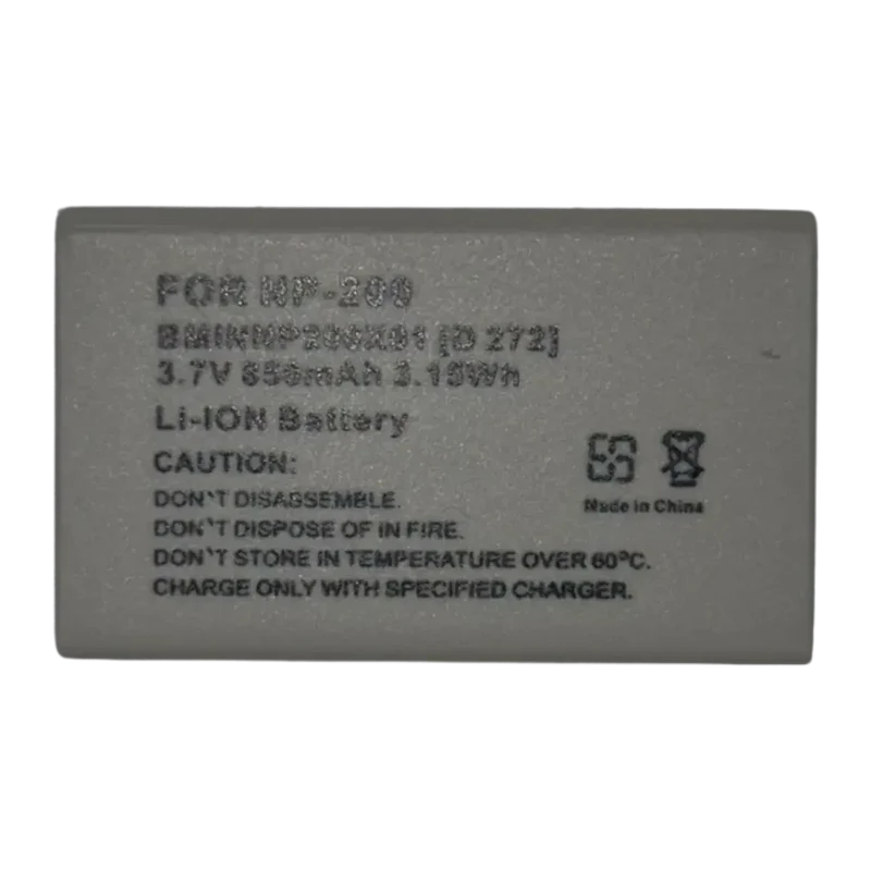 Batterie NP-200 3.7V 850mAh pour Konica Minolta DiMAGE