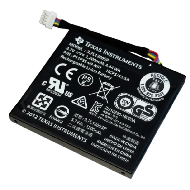 Batterie 3.7L1200SP 3.7V 1200mAh pour Texas Instruments