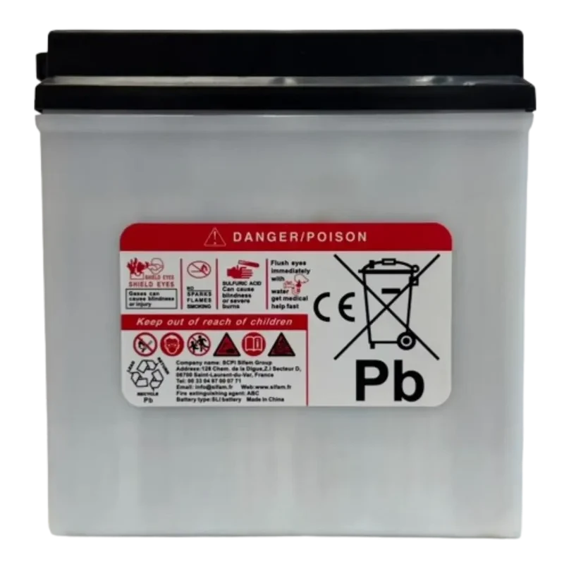Batterie Moto KYOTO 12N9-4B-1 12V 9Ah 85A CCA – Conventionnelle avec Pack Acide