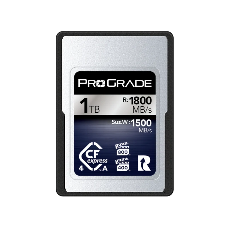 ProGrade Digital CFexpress™ Type A 4.0 Memory Card (Iridium) Dual VPG