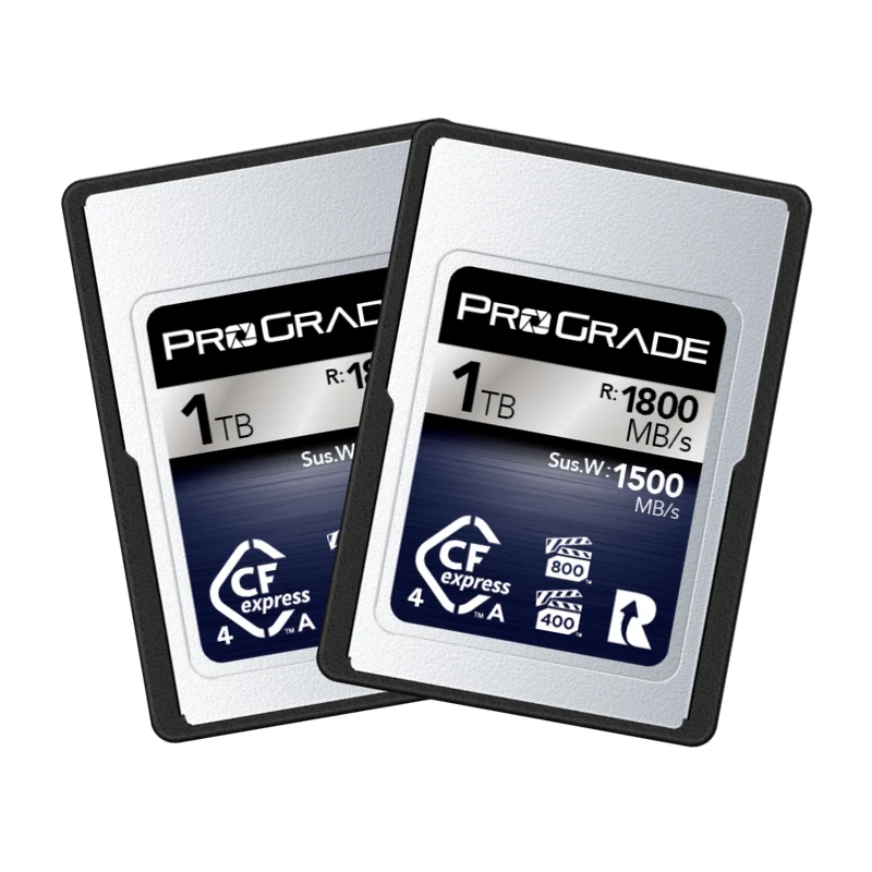ProGrade Digital CFexpress™ Type A 4.0 Memory Card (Iridium) Dual VPG