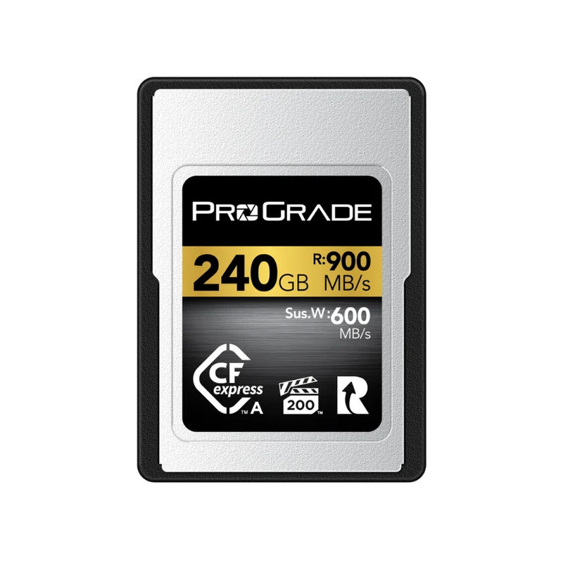 Manufacturer Refurbished ProGrade Digital CFexpress™ 2.0 Type A Memory Card (Gold)