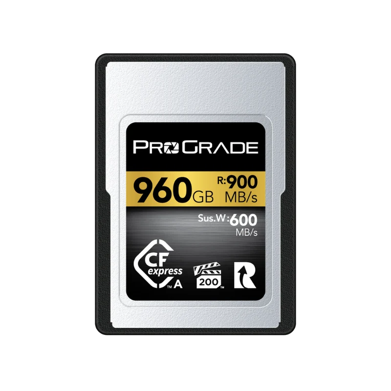 Manufacturer Refurbished ProGrade Digital CFexpress™ 2.0 Type A Memory Card (Gold)