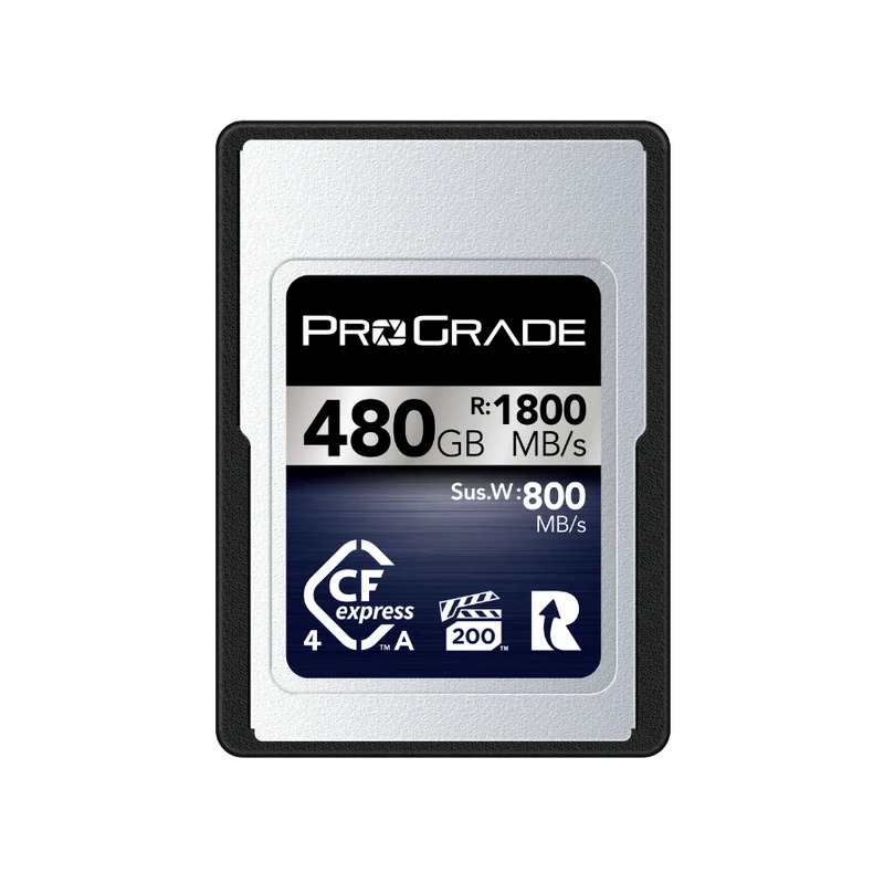 Manufacturer Refurbished ProGrade Digital CFexpress™ Type A 4.0 Memory Card (Iridium)