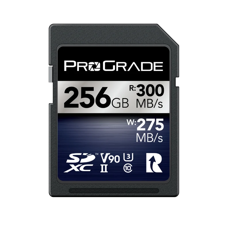 Manufacturer Refurbished ProGrade Digital SDXC UHS-II V90 300R Iridium Memory Card