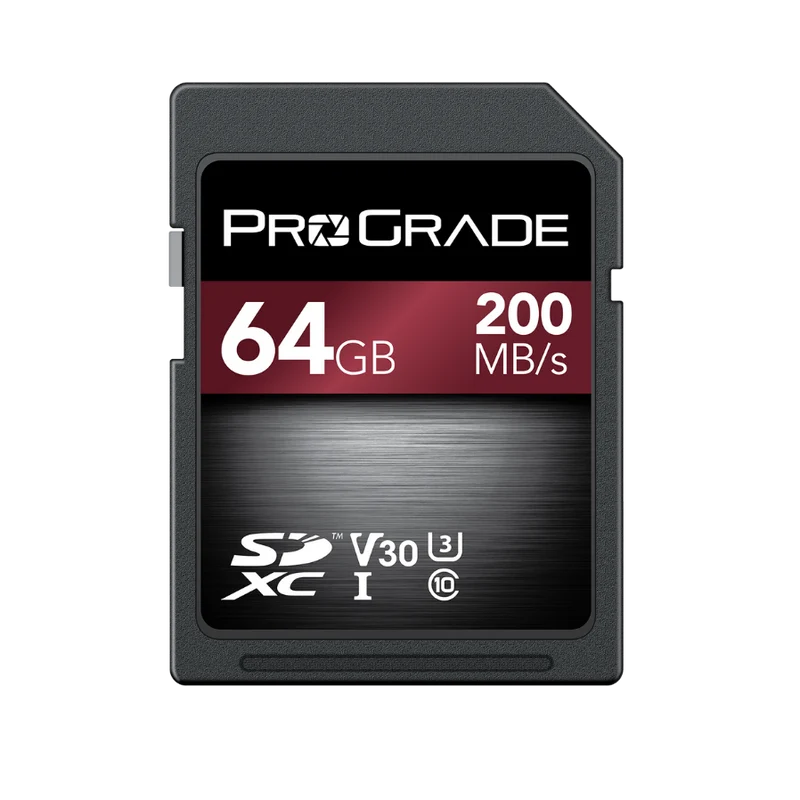 Manufacturer Refurbished ProGrade Digital SDXC UHS-I V30 200R Strontium Memory Card