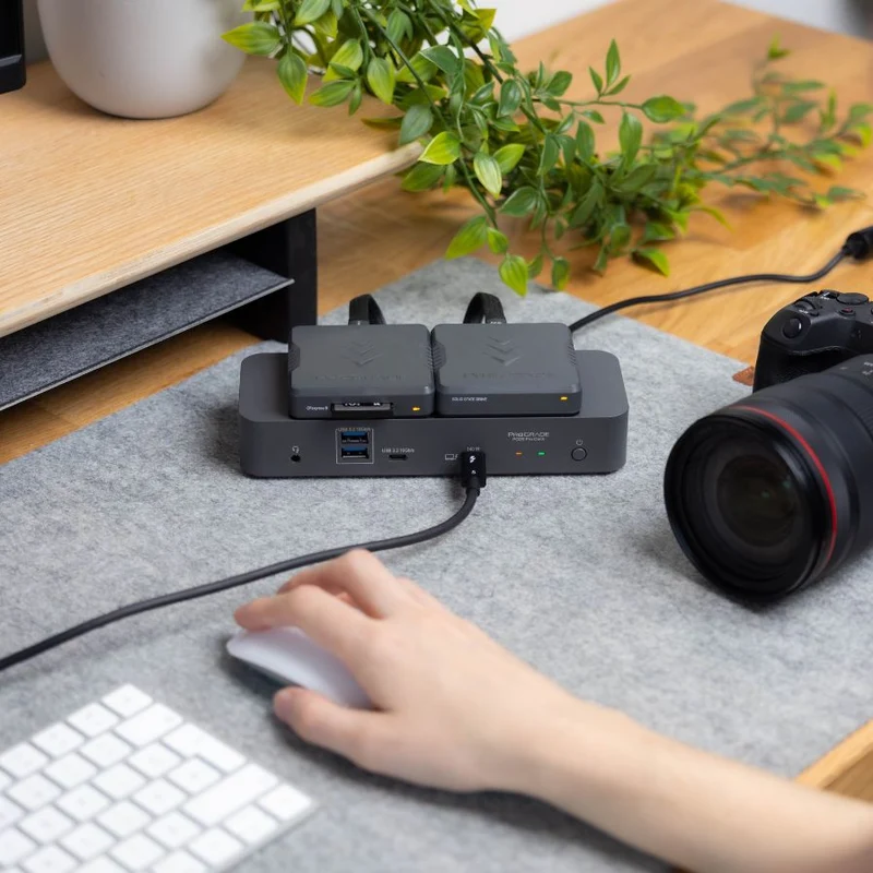 ProGrade Digital PG25 Pro Thunderbolt 5 Dock (International Power Plugs)