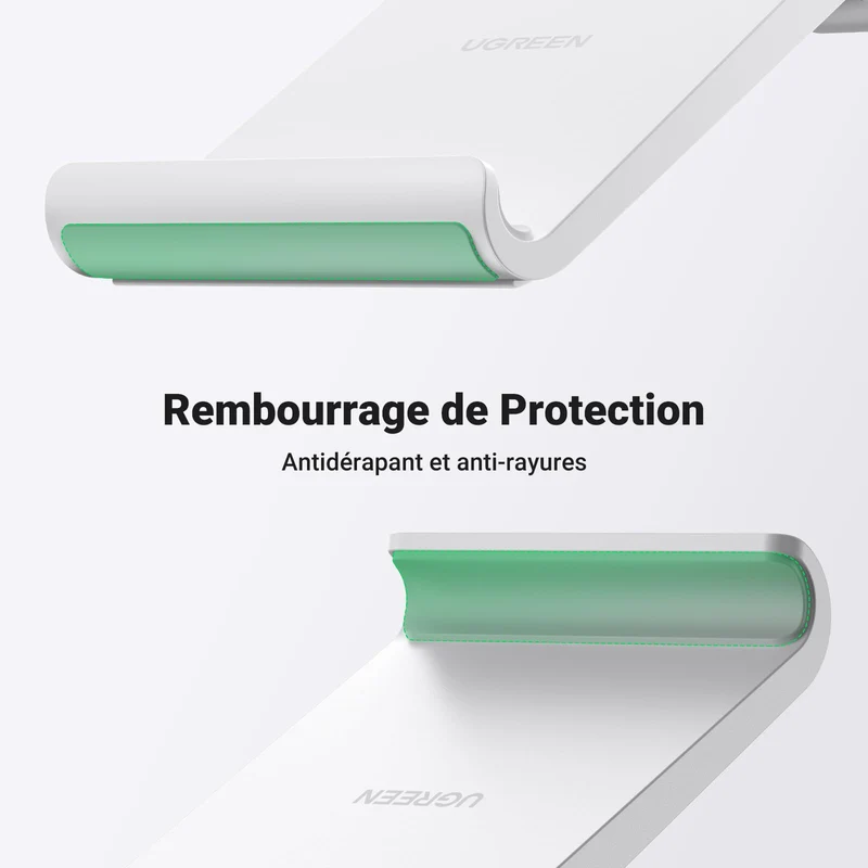 UGREEN Support Téléphone Bureau Réglable Pose Smartphone Pliable