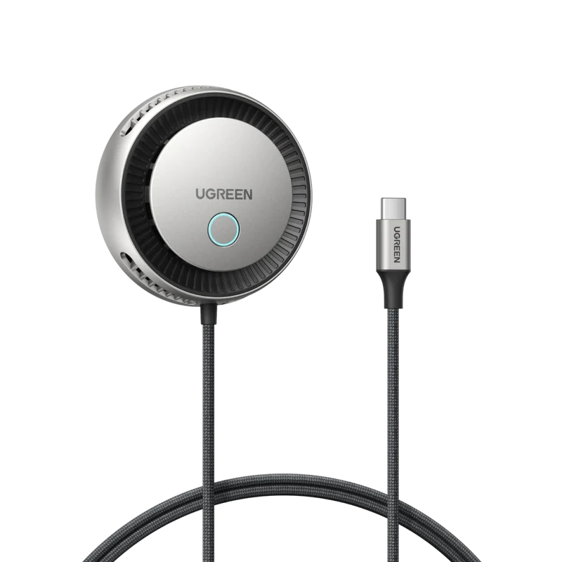 UGREEN MagFlow Pro Chargeur Magnétique Sans Fil (Qi2 25 W, Système de Refroidissement Intelligent)