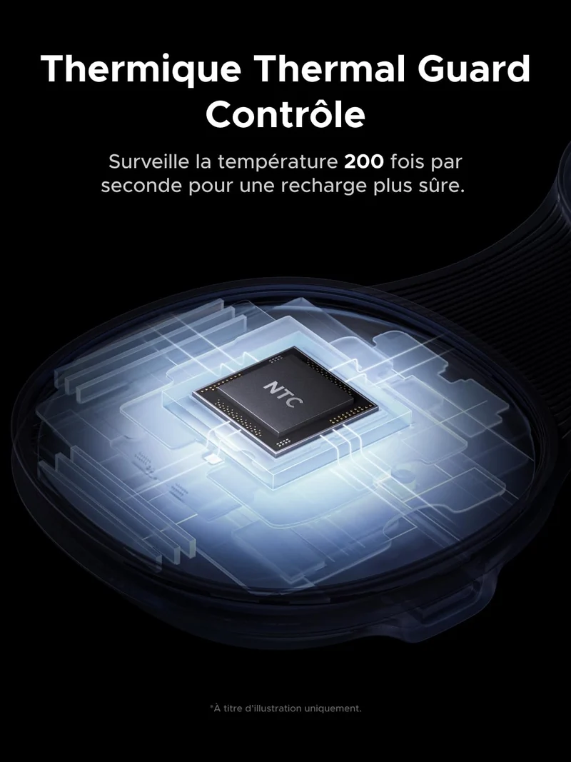 UGREEN MagFlow Chargeur Sans Fil Magnétique (2-en-1 Pliable, Qi2 25 W, Entrée USB-C 30 W)