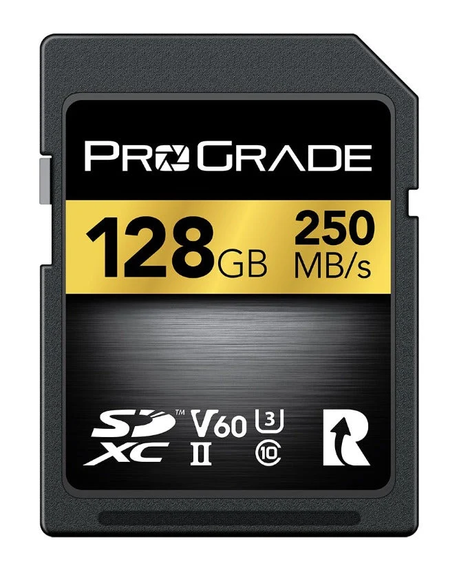 Manufacturer Refurbished ProGrade Digital SDXC UHS-II V60 250R Memory Card