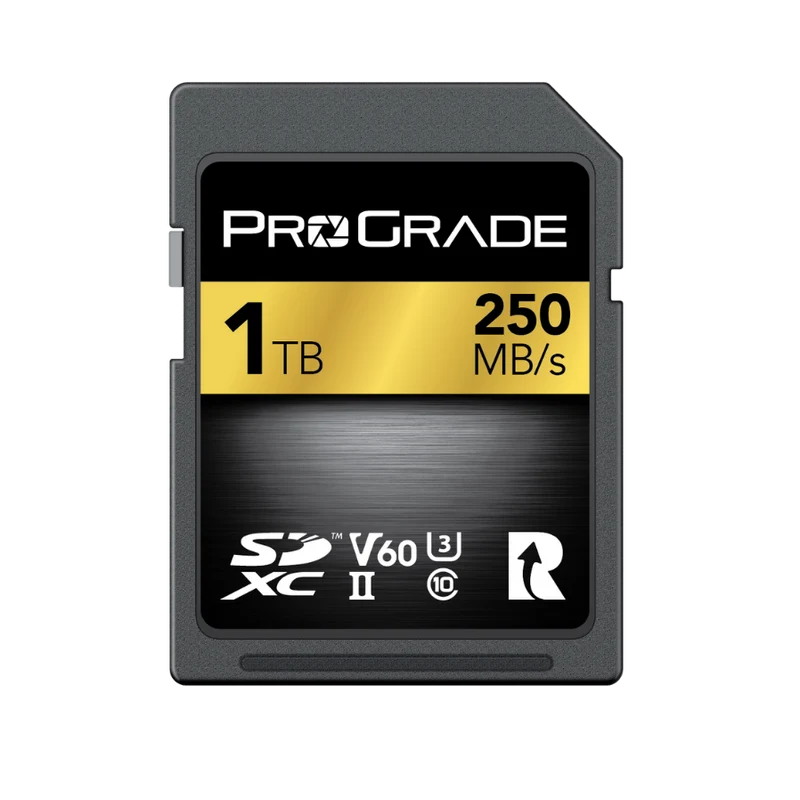 Manufacturer Refurbished ProGrade Digital SDXC UHS-II V60 250R Memory Card