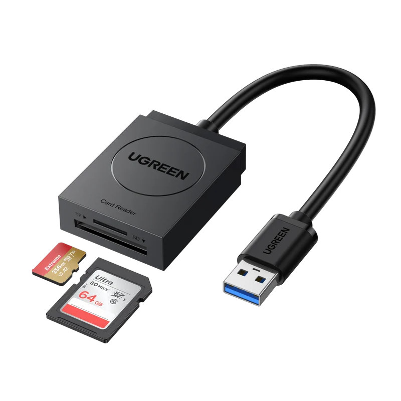UGREEN USB 3.0 Lecteur de Carte SD Micro SD Adaptateur