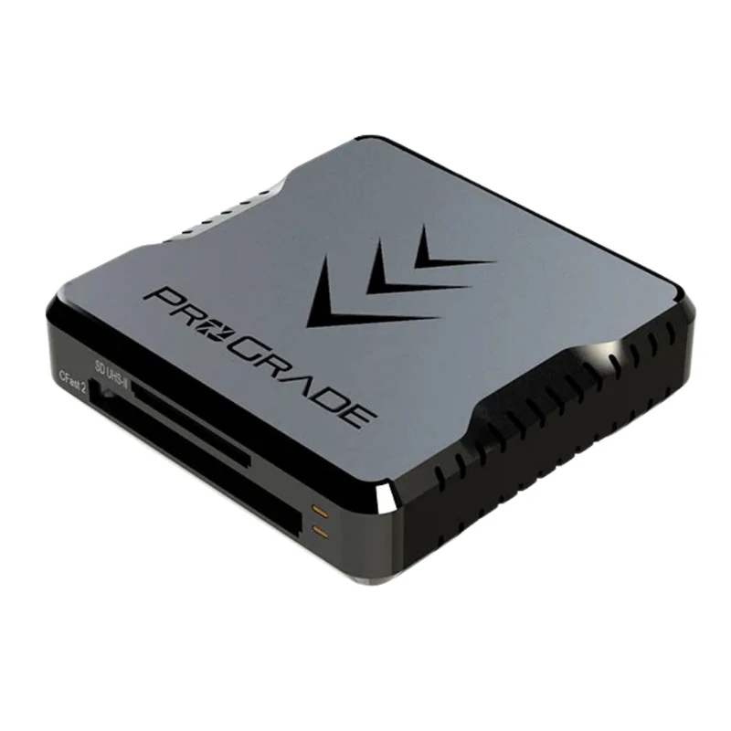 CFast and SD UHS-II Dual-Slot Memory Card Reader by ProGrade Digital | USB 3.2 (PG02)