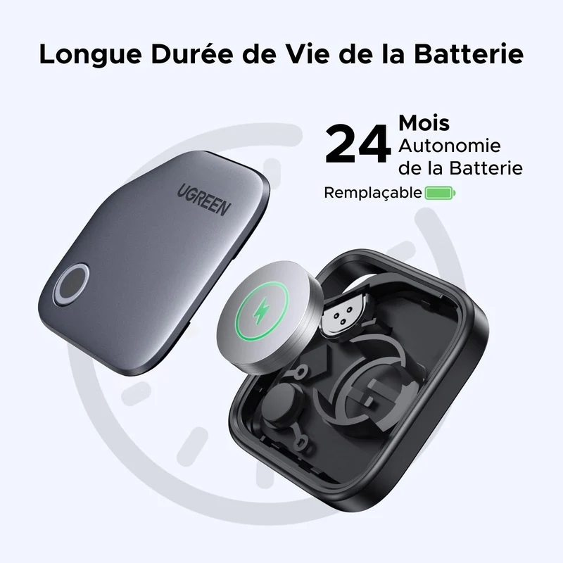 UGREEN FineTrack Smart Tracker – Lot de 5 (iOS uniquement)