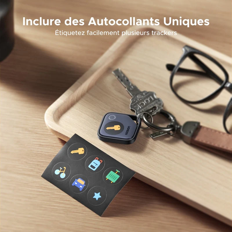 UGREEN FineTrack Smart Tracker – Lot de 5 (iOS uniquement)