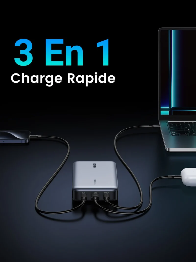 UGREEN Nexode Batterie externe 25000 mAh 145 W
