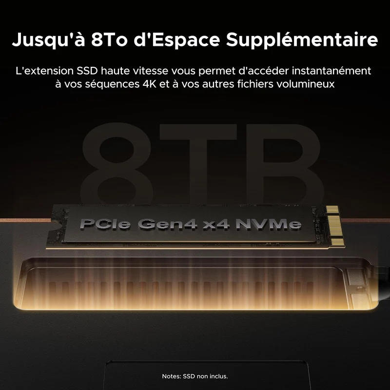 UGREEN Maxidok Station d’accueil Thunderbolt™ 5 17-en-1 – 8TB, double affichage 6K/8K pour Mac & Windows