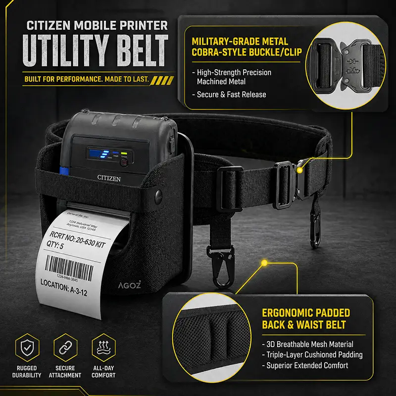 Étui ceinture pour imprimante mobile Citizen