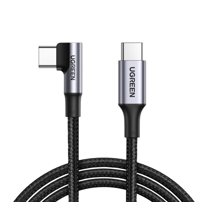 UGREEN Cable USB C vers USB C 100W Type C Alimentation 5A en Nylon Tress