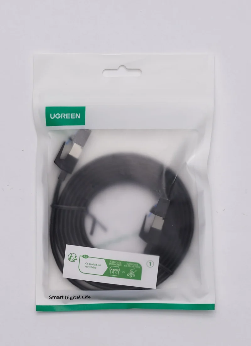 UGREEN Cat 8 Plat Cable Ethernet Réseau RJ45 26AWG 40Gbps 2000MHz