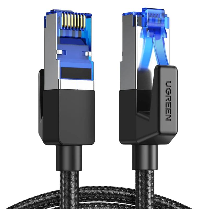 UGREEN Cat 8 Cable Ethernet Réseau RJ45 Super Débit 40Gbps 2000MHz