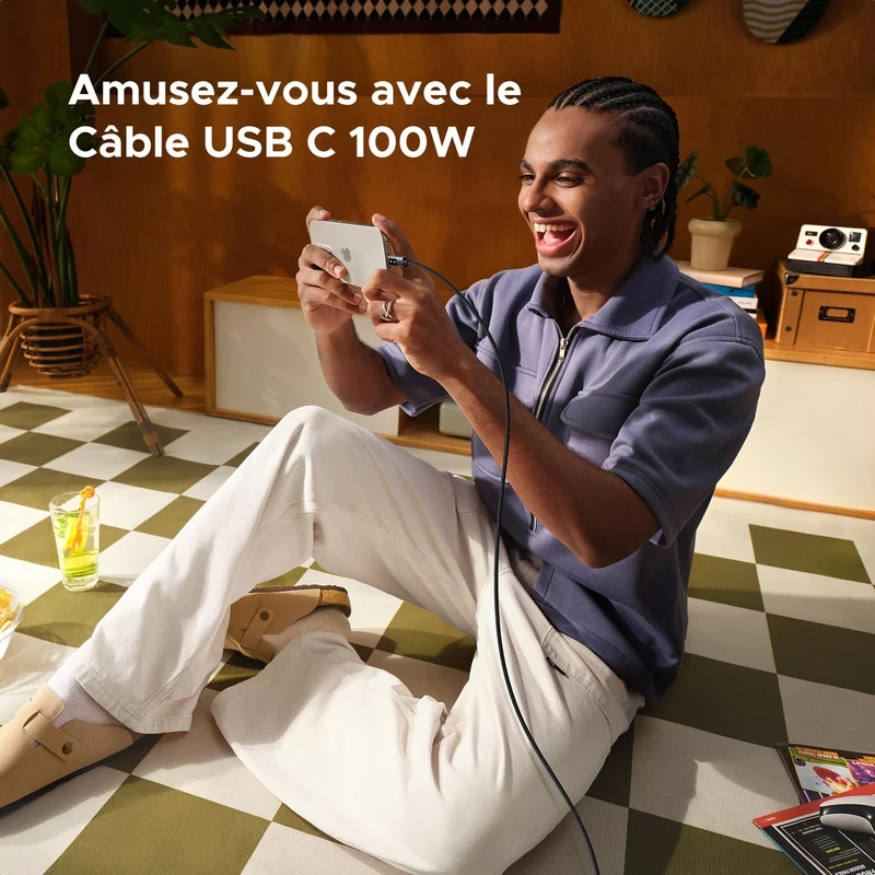 UGREEN Uno Câble USB C vers USB C 100W
