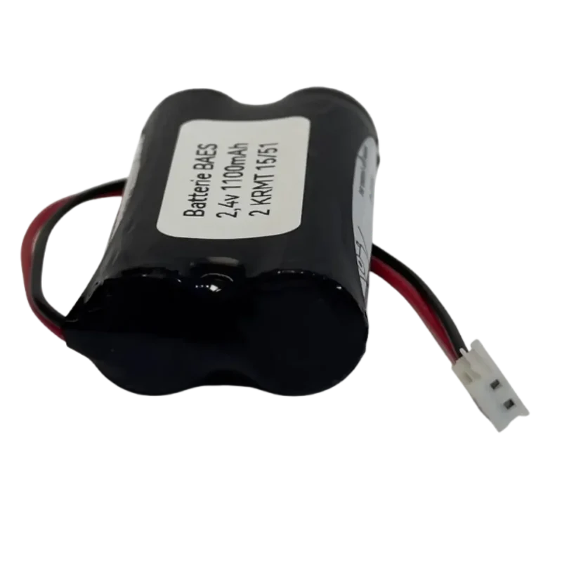 Batterie 2.4v AA NiCd pour éclairage de secours BAES 2KRMT 15/51 806525