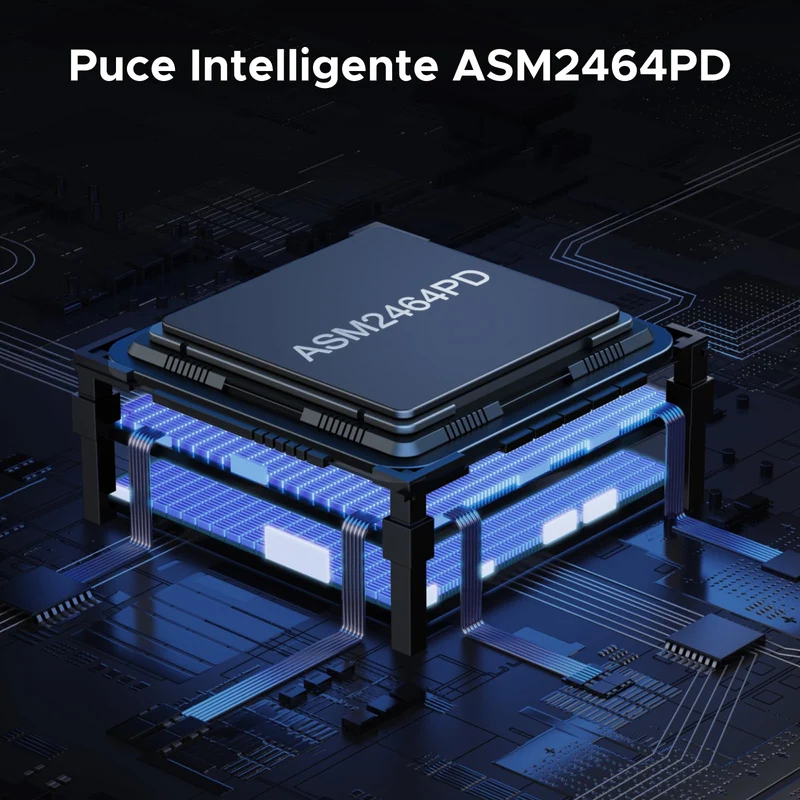 UGREEN USB4 40Gbps Boîtier NVMe SSD Compatible Thunderbolt