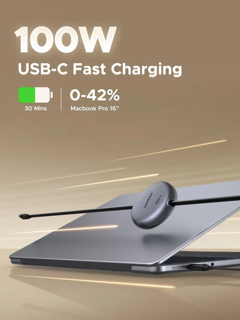 UGREEN Nexode Câble USB-C rétractable 100W