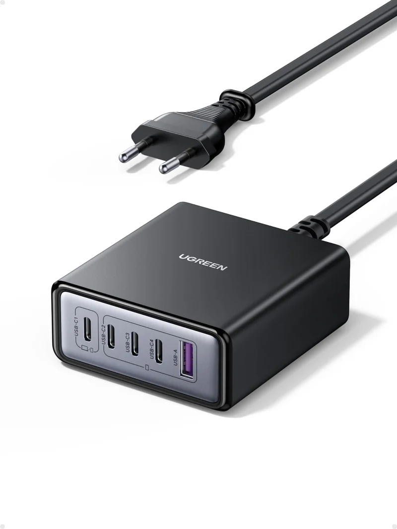 UGREEN Nexode 65W Chargeur rapide de bureau GaN 5 ports