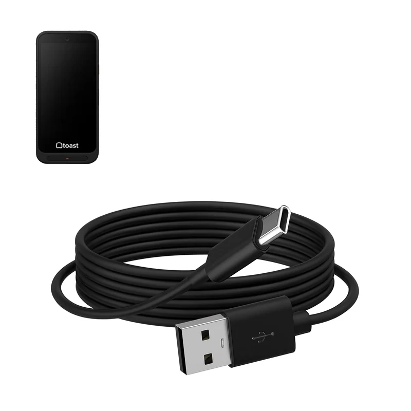 Câble de charge USB-A vers USB-C pour terminal portable Toast Go 3 | Agoz