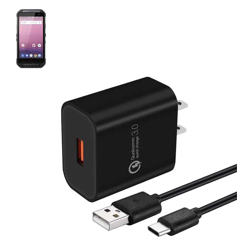 Kit de chargeur mural USB-C Point Mobile pour ordinateurs mobiles dans les salles d'appareils | Agoz