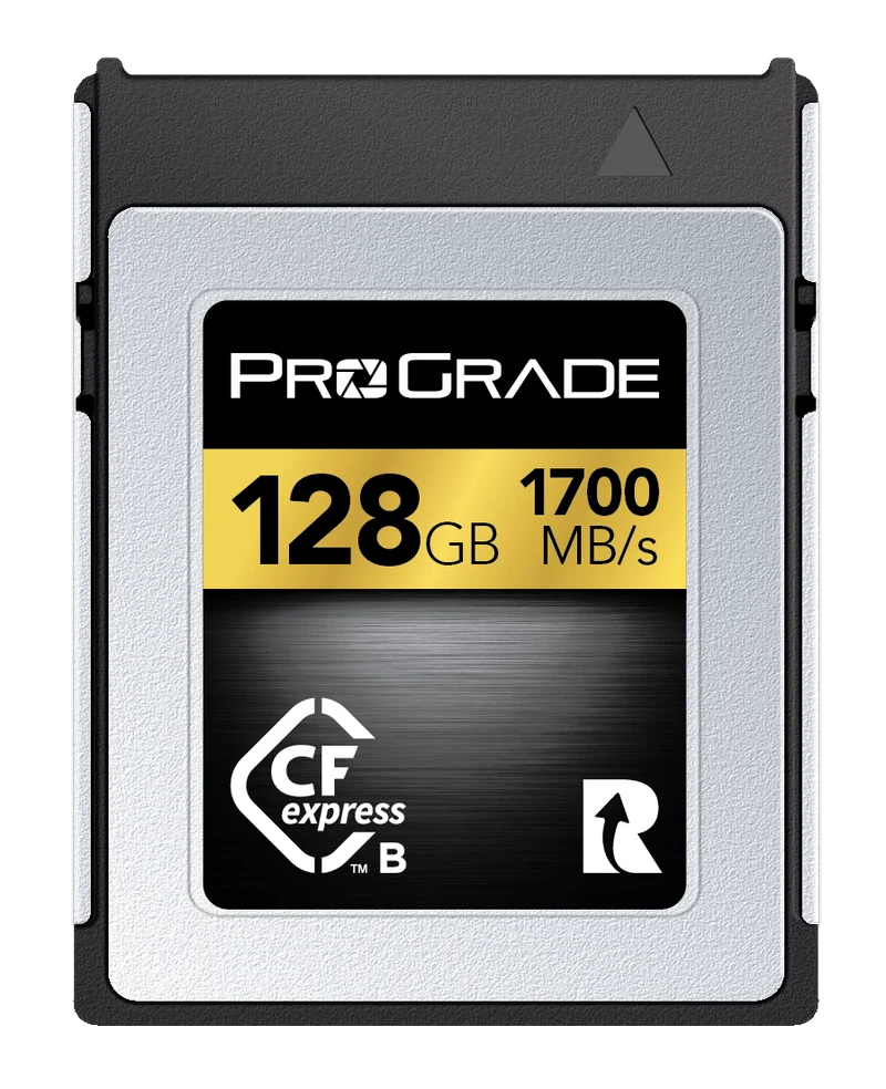Manufacturer Refurbished ProGrade Digital CFexpress™ 2.0 Type B Memory Card (Gold) 1700