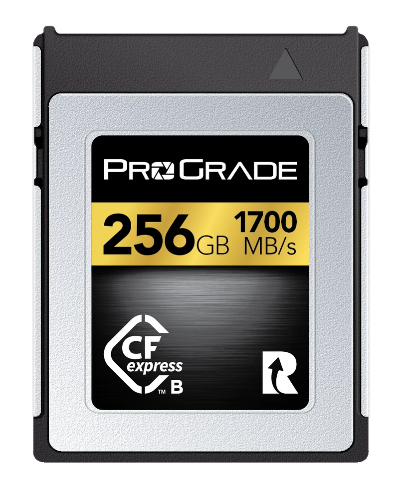 Manufacturer Refurbished ProGrade Digital CFexpress™ 2.0 Type B Memory Card (Gold) 1700