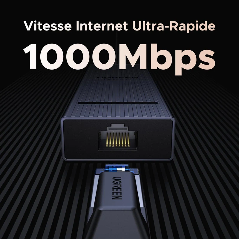 UGREEN Revodok Pro 1061 Hub USB-C 6-en-1 (10Gbps, 4K@60Hz, PD100W)