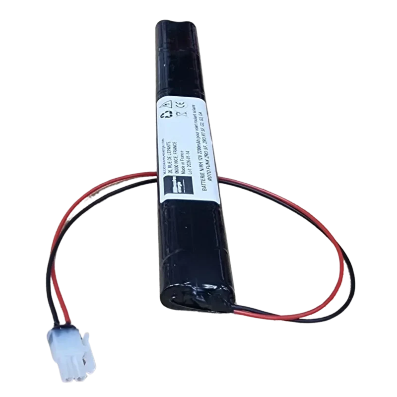 Batterie NiMH 12V 2200mAh volet roulant solaire TOIROL UNAFERM réf 711 compatible