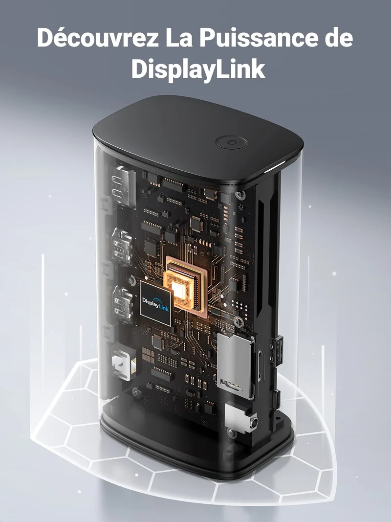 UGREEN Revodok Dock Station Accueil 12 en 1