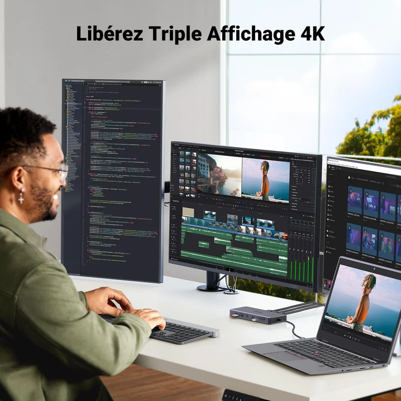 UGREEN Revodok Pro 313 13-en-1 Station d'accueil 4K60Hz