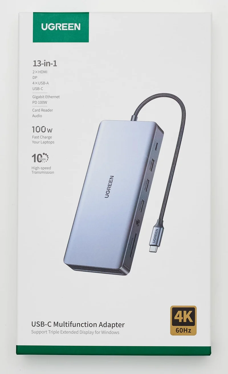 UGREEN Revodok Pro 313 13-en-1 Station d'accueil 4K60Hz