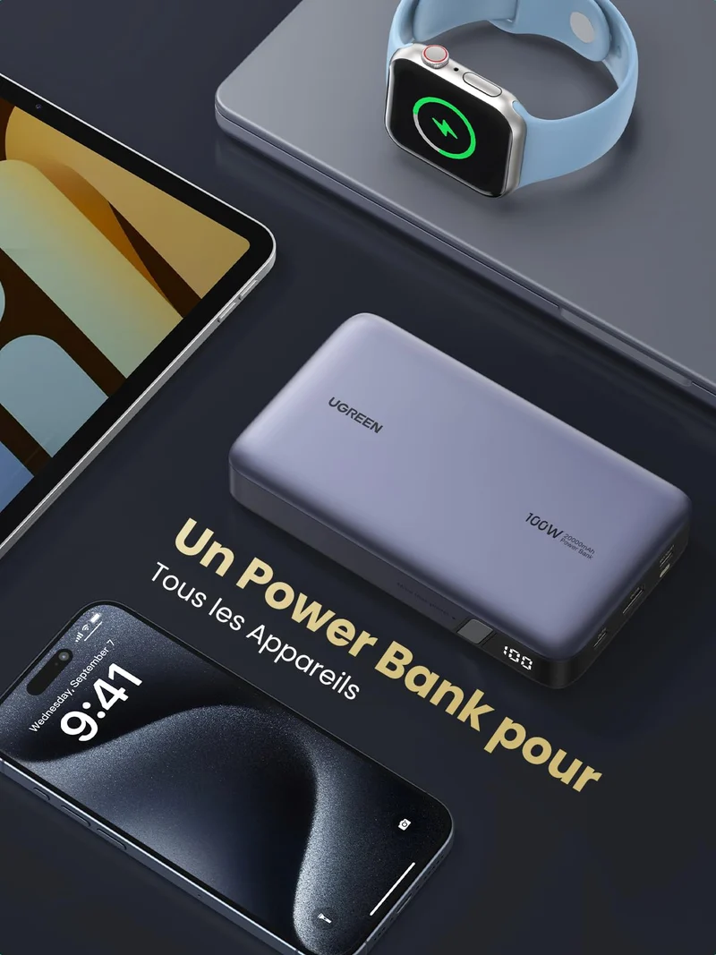 UGREEN Nexode Power Bank 20000mAh 100W