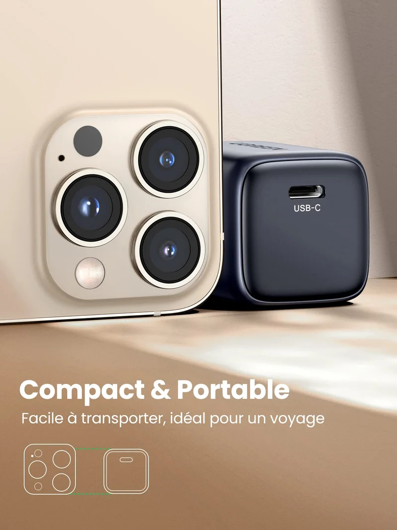 UGREEN Nexode 30W Chargeur GaN USB-C